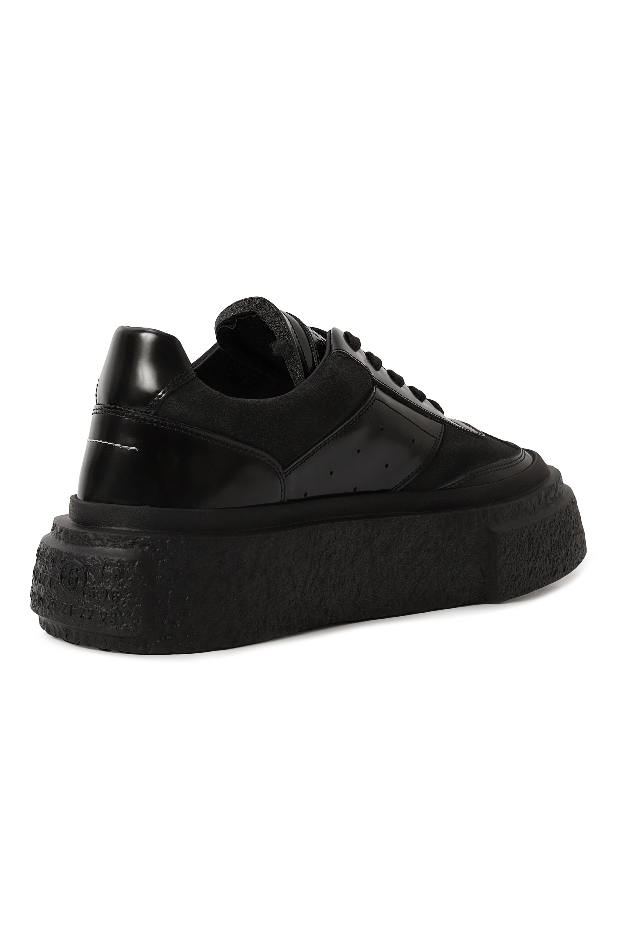 Кожаные кеды MM6, арт. SH3WS0004/P7985, фото 5