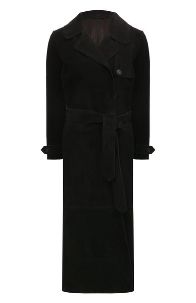 Замшевый тренч GIULIA GURMAN, арт. GG232027MD8BL, фото 1