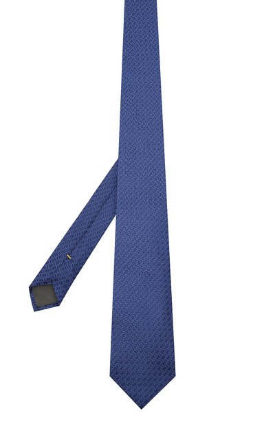 Шелковый галстук CANALI синего цвета по цене 14650 руб., арт. 70/HJ02839, фото 2 Шелковый галстук CANALI, арт. 70/HJ02839, фото 2