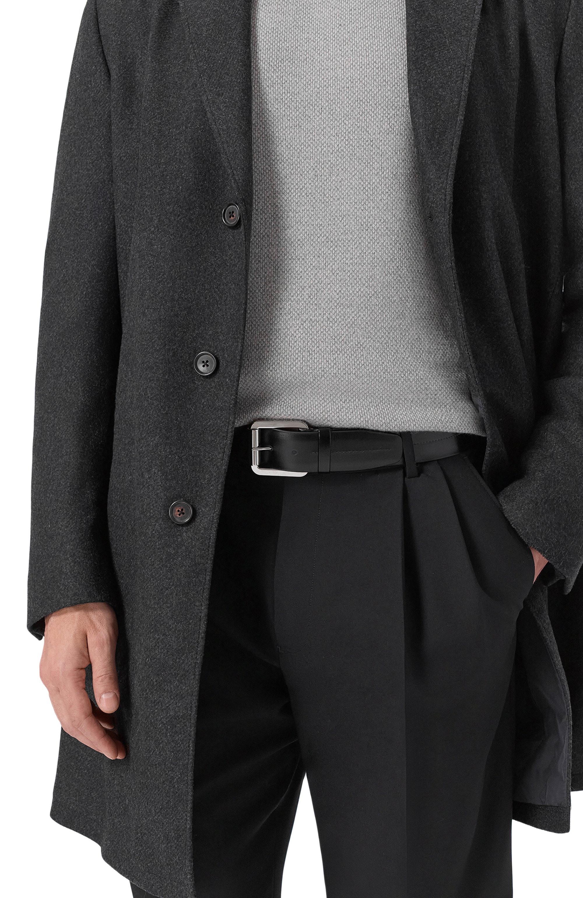 Кожаный ремень ZILLI, арт. B01440M1016VPAL00, фото 2