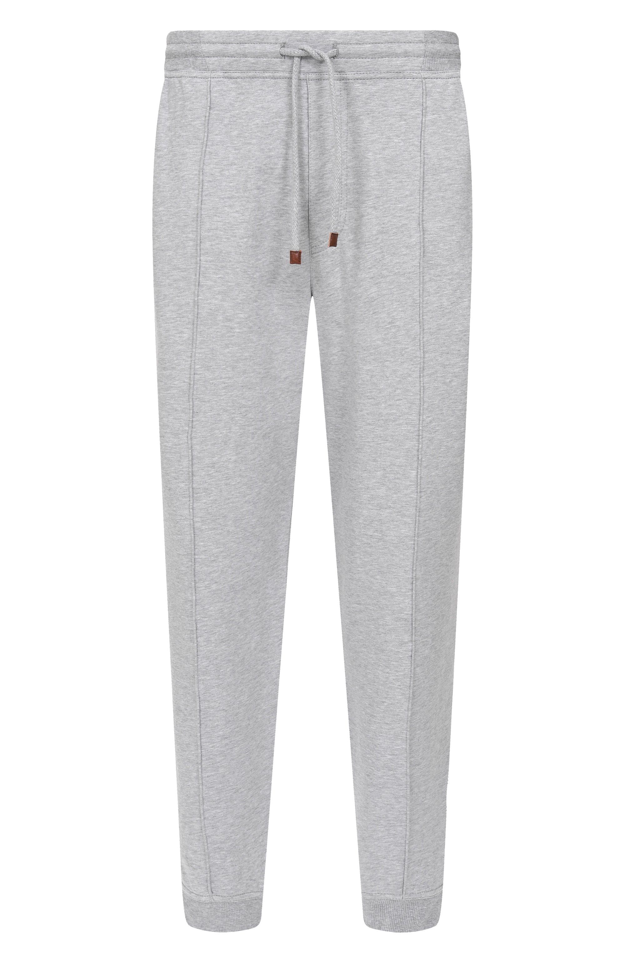 Хлопковые джоггеры BRUNELLO CUCINELLI, арт. MW8633315G, фото 1