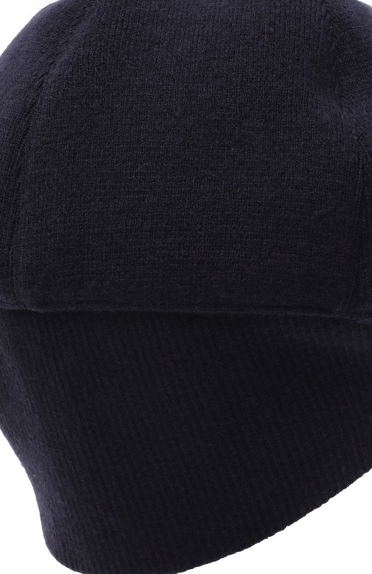 Кашемировая бейсболка Andrea Campagna AB180-CSP-RS/FAWS00 Синий  AB180-CSP-RS/FAWS00 Фото 3