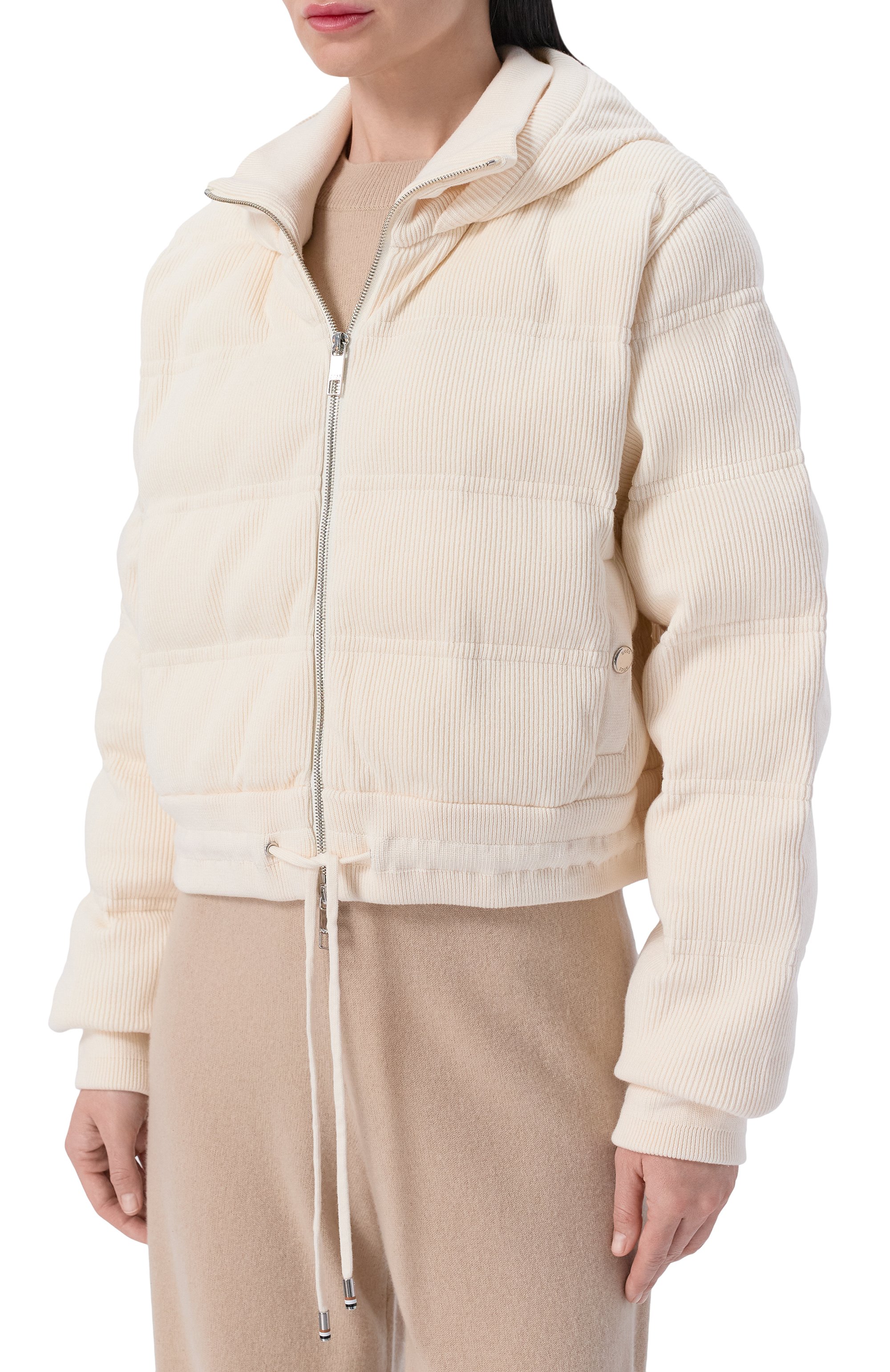 Утепленная куртка из хлопка и шерсти  BOSS, арт. 50501569, фото 3