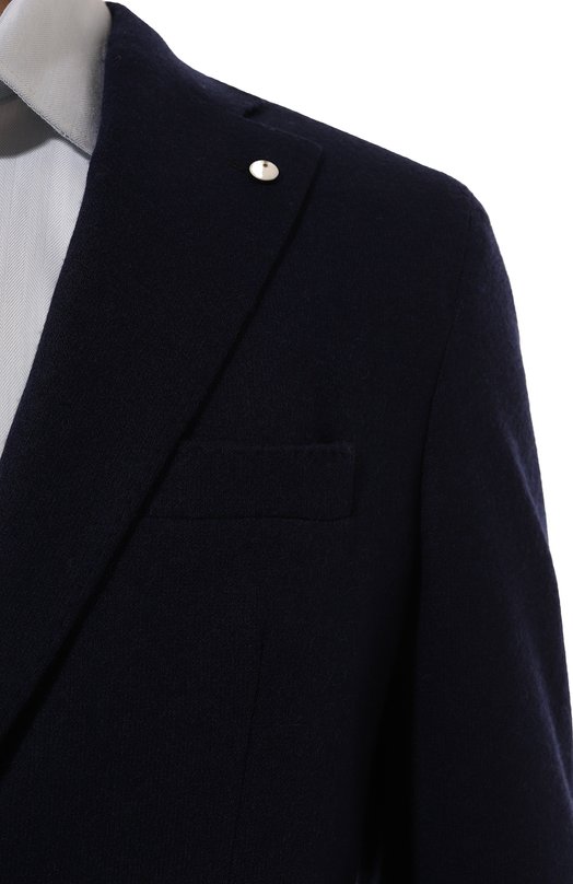 Шерстяной пиджак L.B.M. 1911 2817/35700 Синий  2817/35700 Фото 7