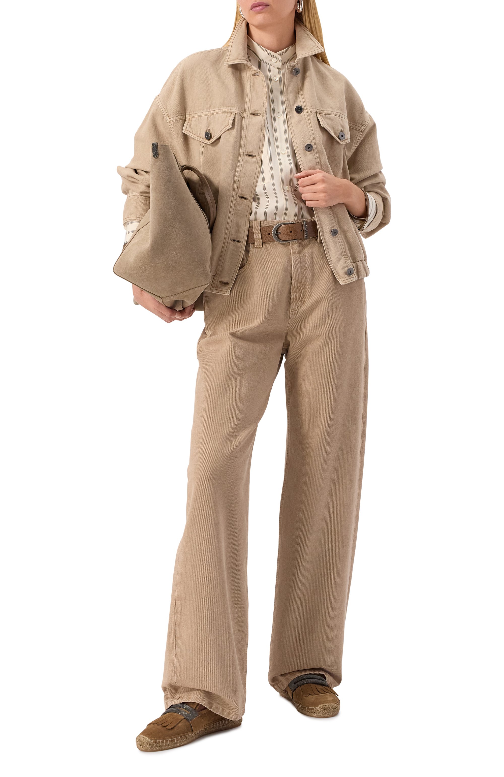 Замшевые эспадрильи BRUNELLO CUCINELLI, арт. MZSFG2886, фото 2