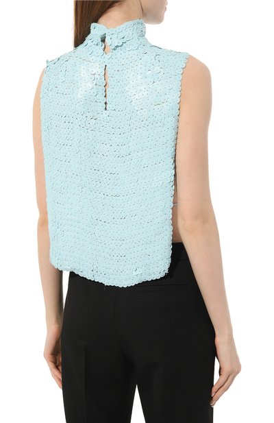 Топ с отделкой пайетками DRIES VAN NOTEN, арт. 231-010762-6463, фото 4