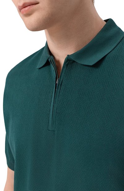 Хлопковое поло CORNELIANI, арт. 27G514/2725018, фото 5