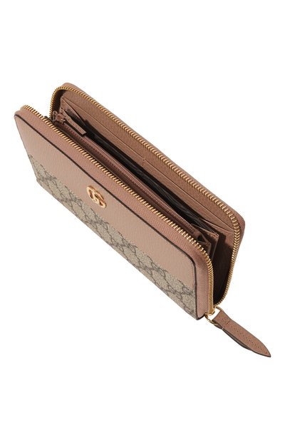 Кожаный кошелек GUCCI, арт. 456117 17WAG, фото 3