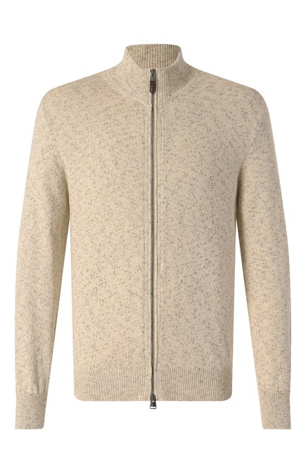 Мужской хлопковый кардиган CANALI бежевого цвета по цене 0 руб., арт. C1105/MK02266 | Фото 1