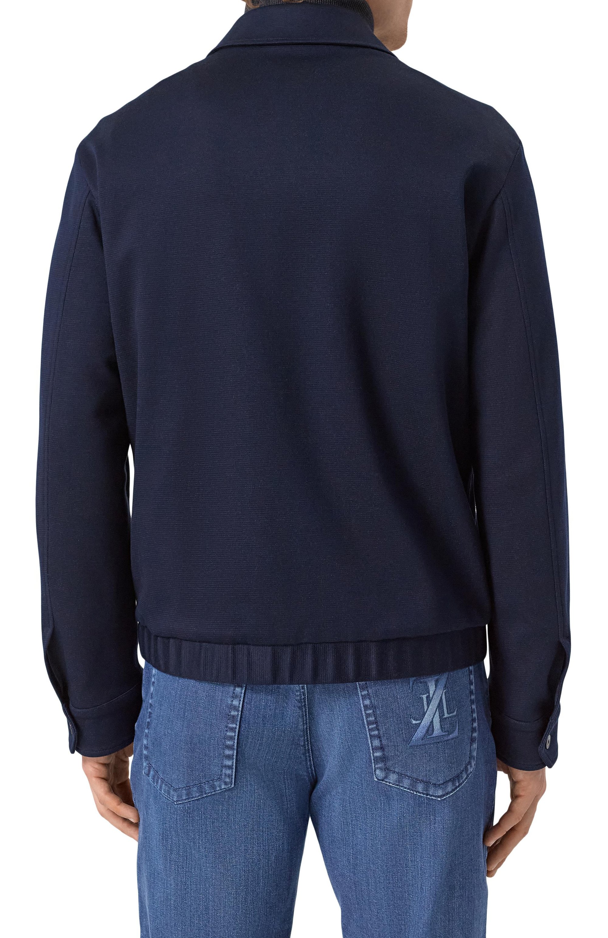 Бомбер из шелка и хлопка ZILLI, арт. B0M01DM0605V00000/66_62-68, фото 4