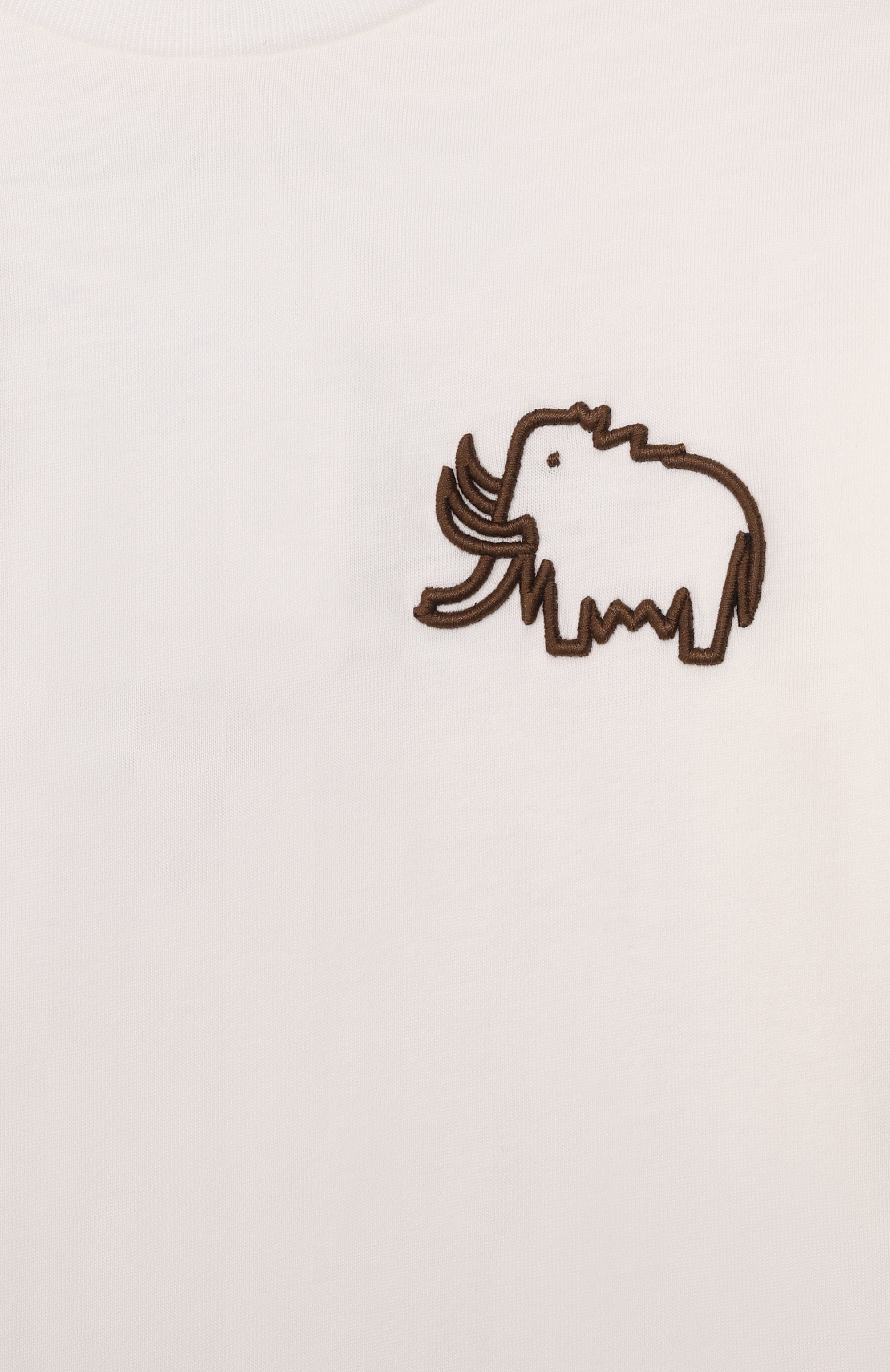 Хлопковый лонгслив IL GUFO, арт. A25GTA0003MF002_002, фото 3