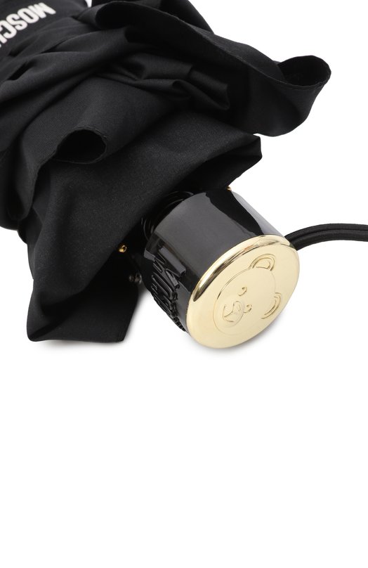 Складной зонт Moschino 8188-SUPERMINI Чёрный  8188-SUPERMINI Фото 4