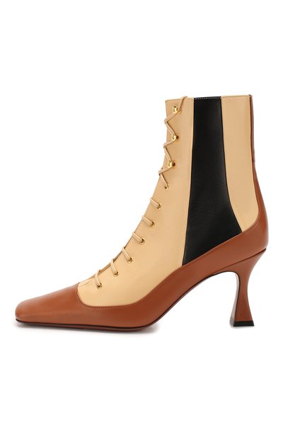 Кожаные ботильоны duck lace MANU ATELIER, арт. M002CB, фото 3