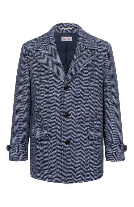 Мужской пальто из кашемира и шелка BRUNELLO CUCINELLI, арт. MV4057043