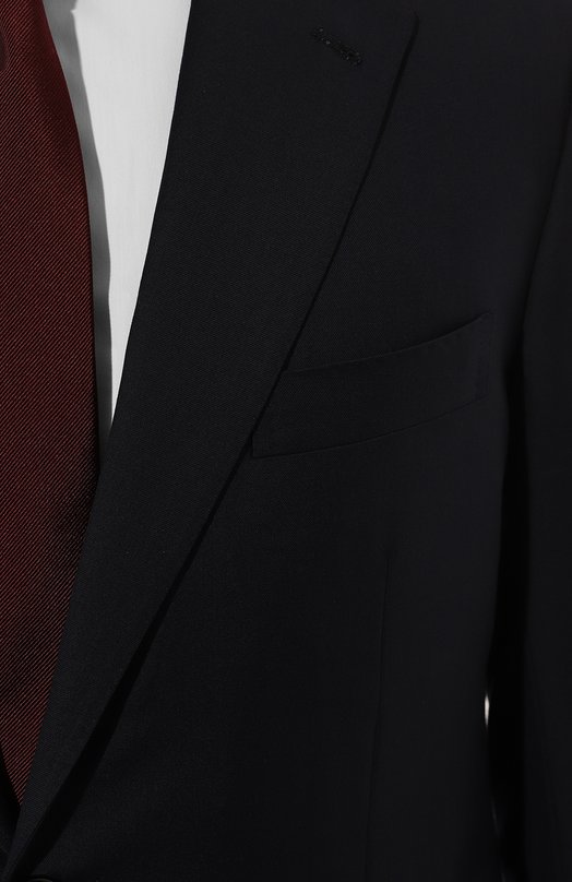 Шерстяной костюм Kiton UA81K0127003 Синий  UA81K0127003 Фото 8