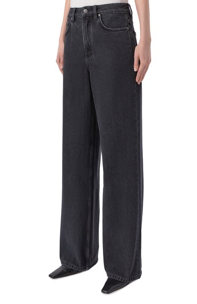 Джинсы wide leg 415 12 STOREEZ темно-серого цвета по цене 17000 руб., арт. 135957, фото 3 Джинсы wide leg 415 12 STOREEZ, арт. 135957, фото 3