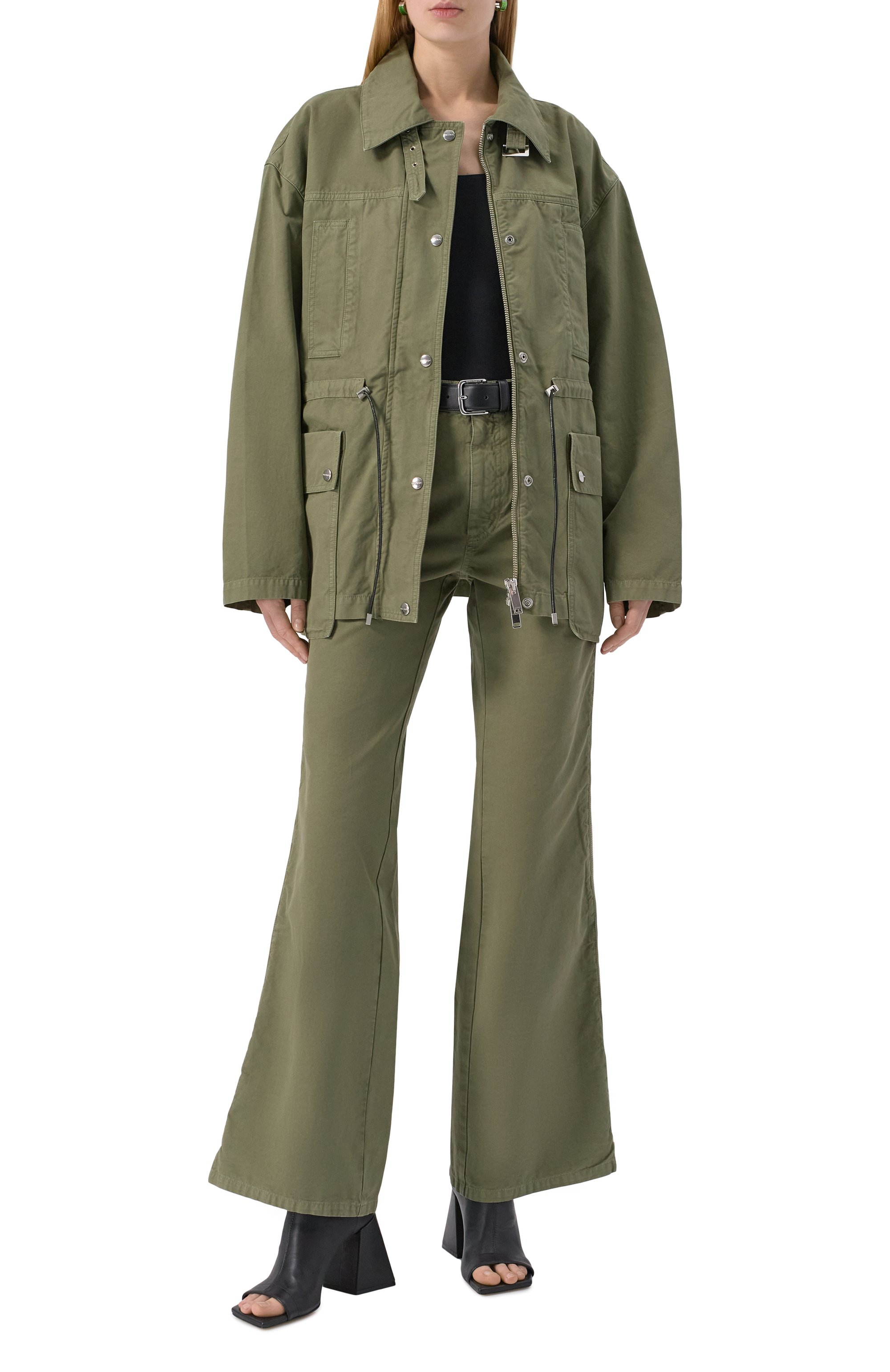 Хлопковая парка HALFBOY, арт. HS251W0004, фото 2