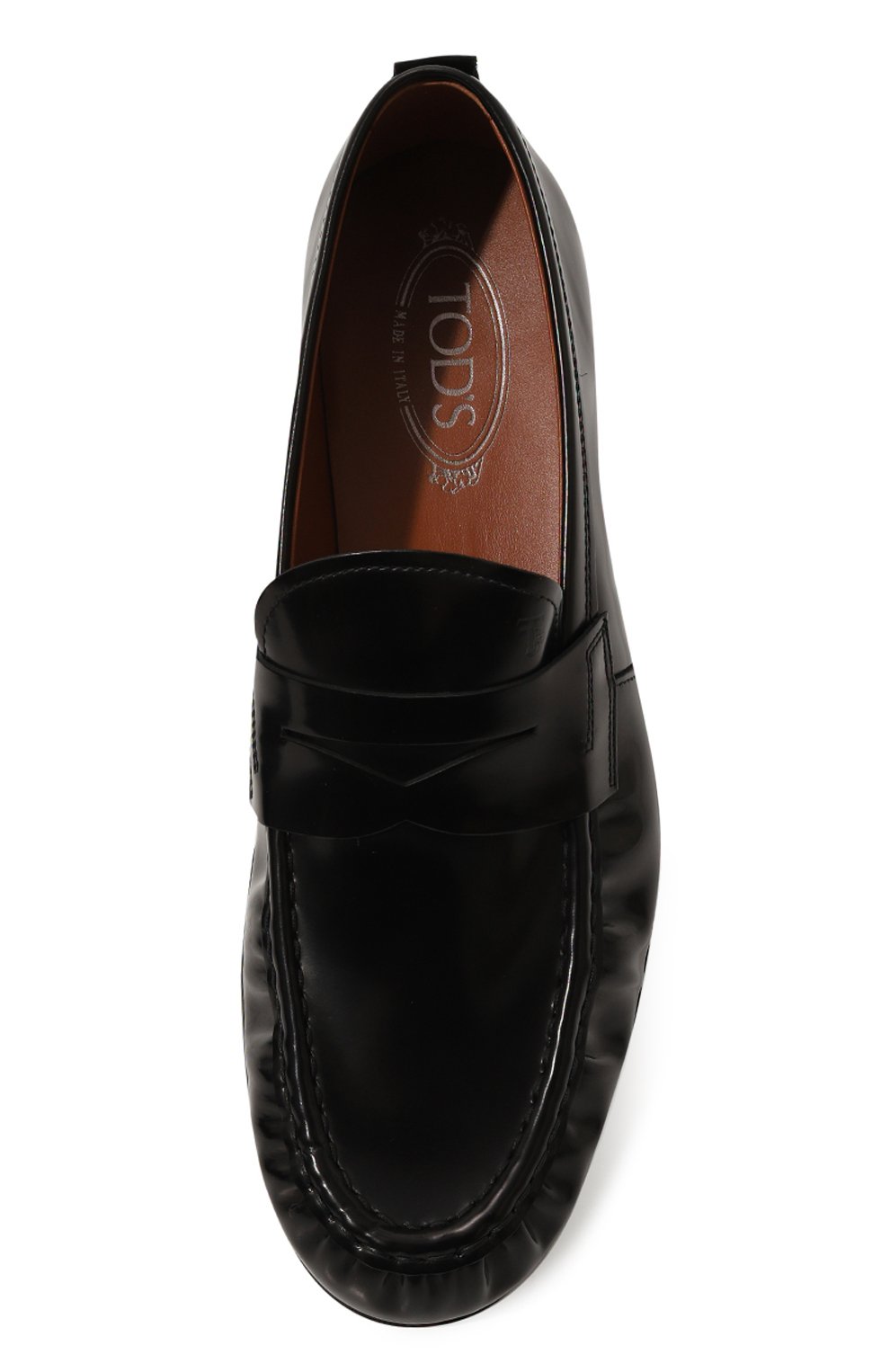 Кожаные пенни-лоферы TOD’S, арт. XXM02E0EC60NF5, фото 6