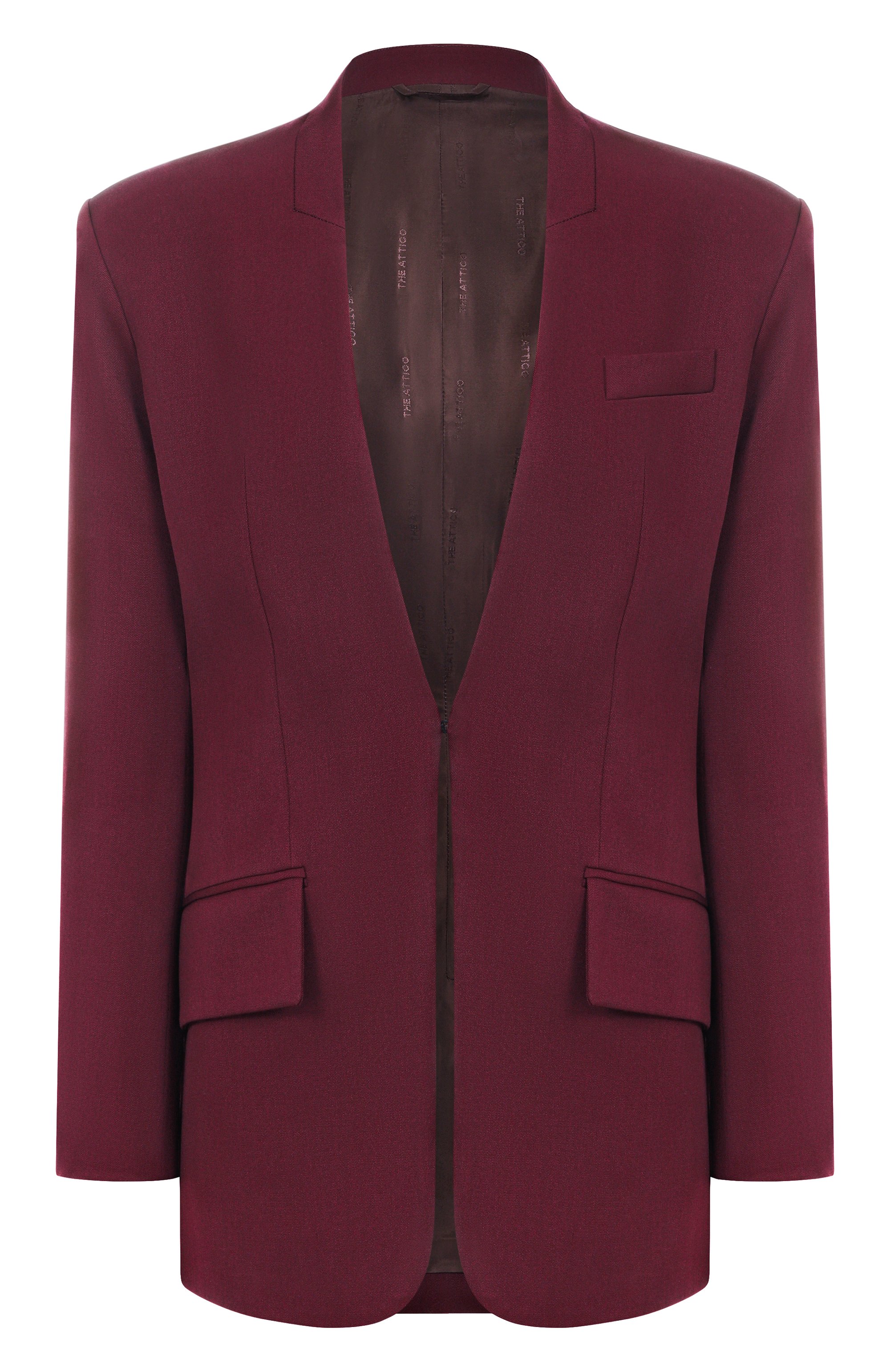 Шерстяной жакет THE ATTICO, арт. 251WCG00087/WWW065AA, фото 1