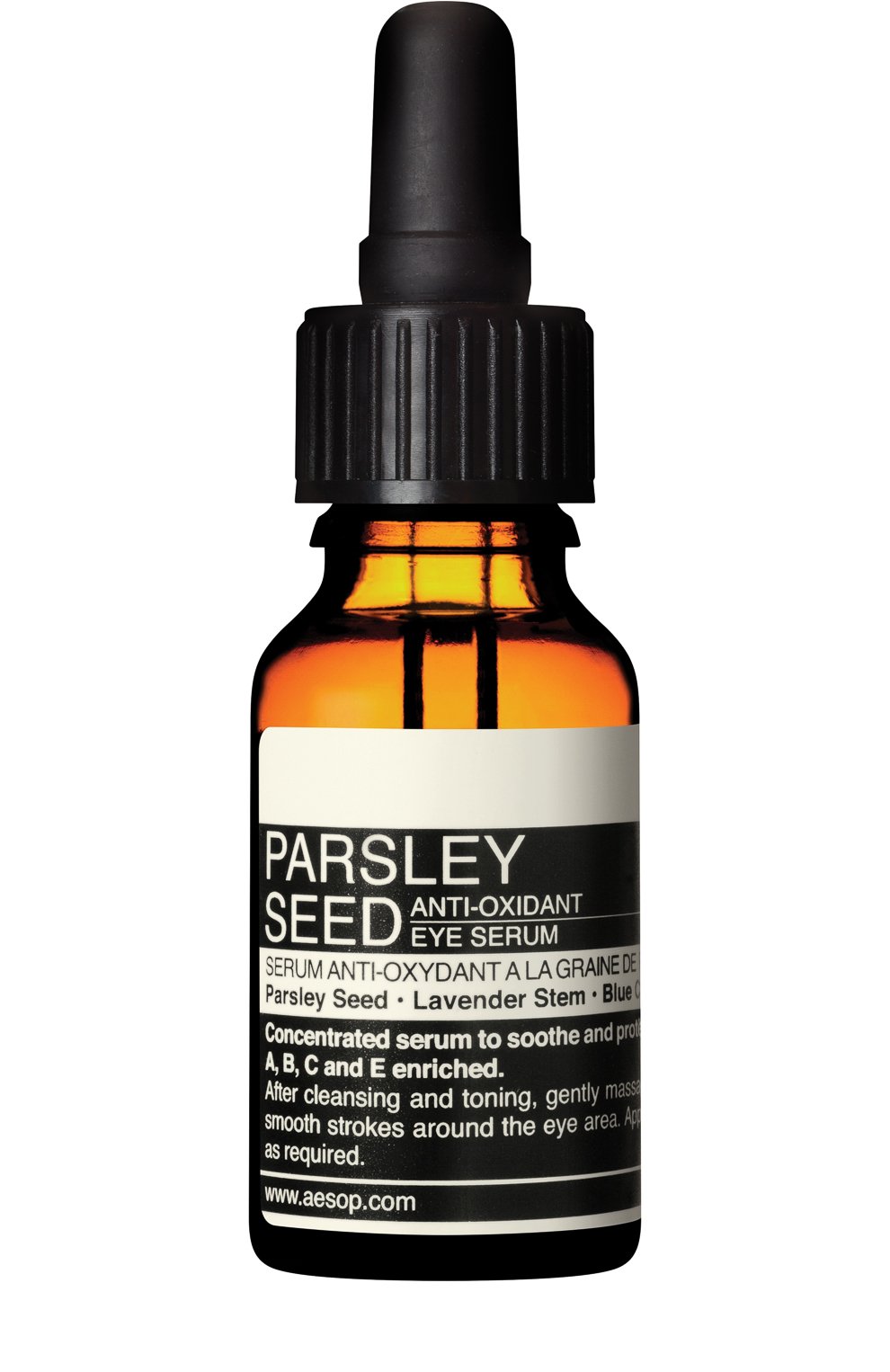 Сыворотка для области вокруг глаз parsley seed (15ml) AESOP бесцветного цвета по цене 10800 руб., арт. ASK22, фото 1 Сыворотка для области вокруг глаз parsley seed (15ml) AESOP, арт. ASK22, фото 1