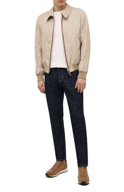 Замшевые кроссовки RALPH LAUREN, арт. 815829397, фото 2