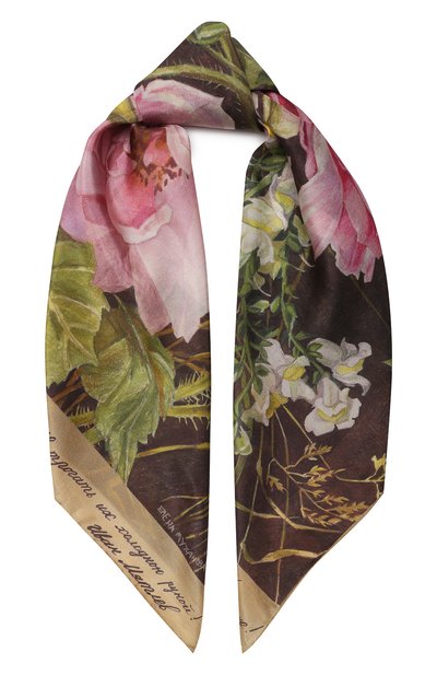 Шелковый платок букет GOURJI, арт. T23BA7R/1, фото 1