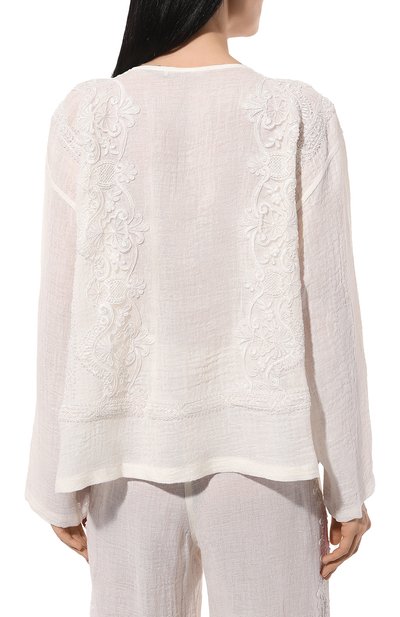 Льняная блузка MAURIZIO, арт. MZS4W08150577, фото 4