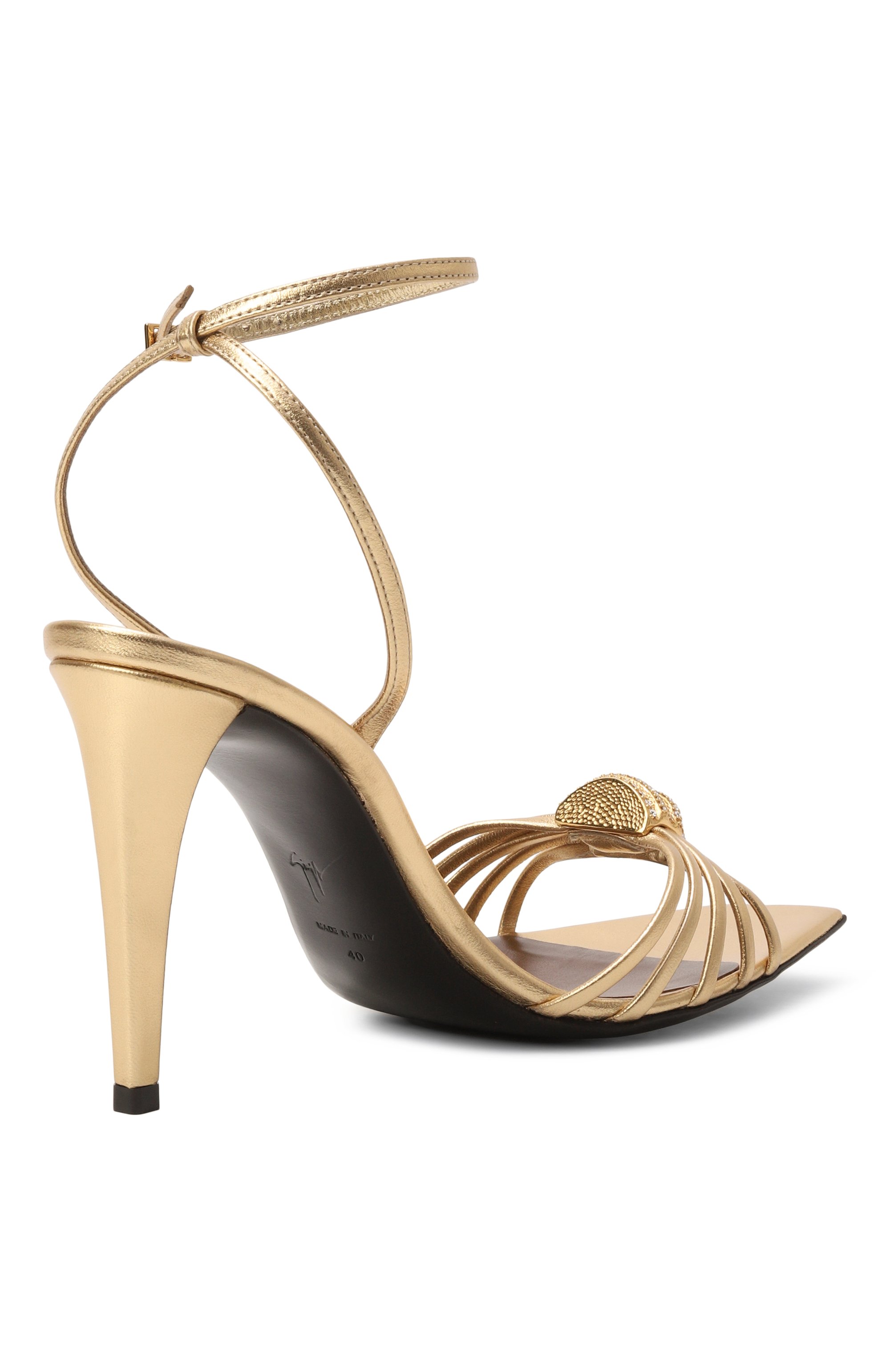 Кожаные босоножки sunset glow 105 GIUSEPPE ZANOTTI DESIGN, арт. E600073/RINF MIZUKI, фото 5