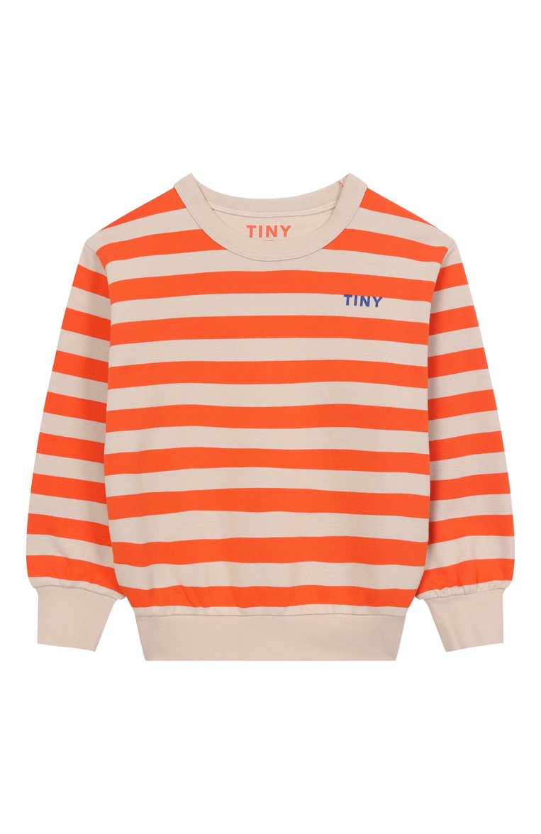 Детский хлопковый свитшот TINYCOTTONS разноцветного цвета, арт. SS25-125 | Фото 1 (Материал внешний: Хлопок; Рукава: Длинные; Мальчики Кросс-КТ: Свитшот-одежда; Автоматизация ТО: Проставлено; Автоматизация состава: Проставлено; Ростовка одежда: 8 лет | 128 см, 10 - 11 лет | 140 - 146см, 4 года | 104 см, 6 лет | 116 см, 12 лет | 152 см, 3 года | 98 см)