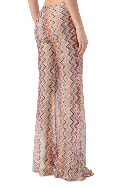 Брюки MISSONI разноцветного цвета по цене 93050 руб., арт. MC25SI00/BR015G, фото 4 Брюки MISSONI, арт. MC25SI00/BR015G, фото 4