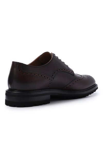 Кожаные дерби KITON, арт. USSA465N01508, фото 4