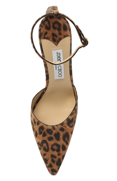 Кожаные туфли mair 90 JIMMY CHOO, арт. MAIR 90/LPU, фото 5
