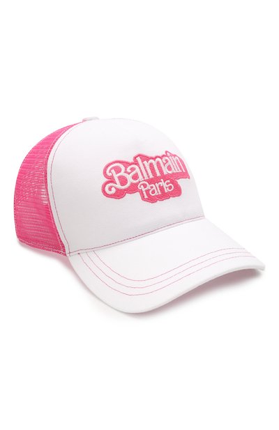 Хлопковая бейсболка balmain x barbie BALMAIN, арт. XF2XA016/CB24, фото 1