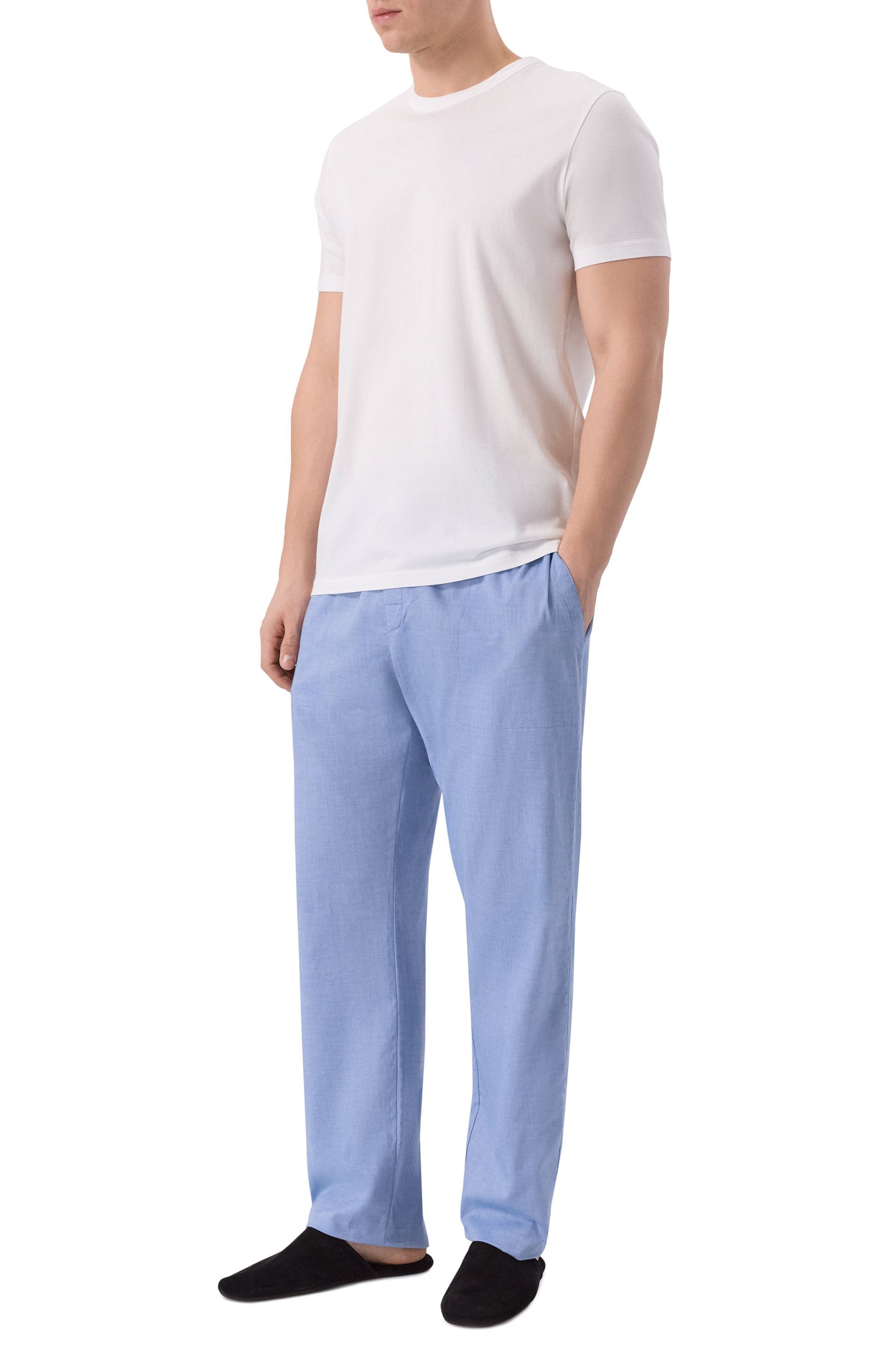 Хлопковые домашние брюки ROBERTO RICETTI, арт. PATASCA LUNG0/LX35613, фото 2