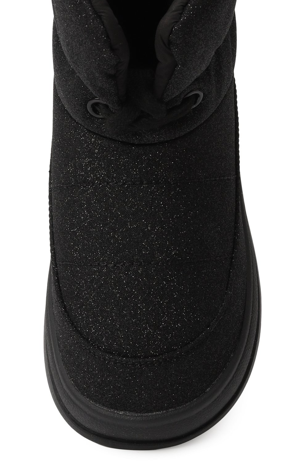 Утепленные сапоги MONNALISA черного цвета по цене 16600 руб., арт. 8CD012, фото 4 Утепленные сапоги MONNALISA, арт. 8CD012, фото 4