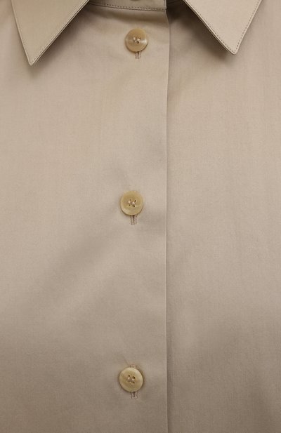 Хлопковая рубашка THE ROW, арт. 5652W2039, фото 5