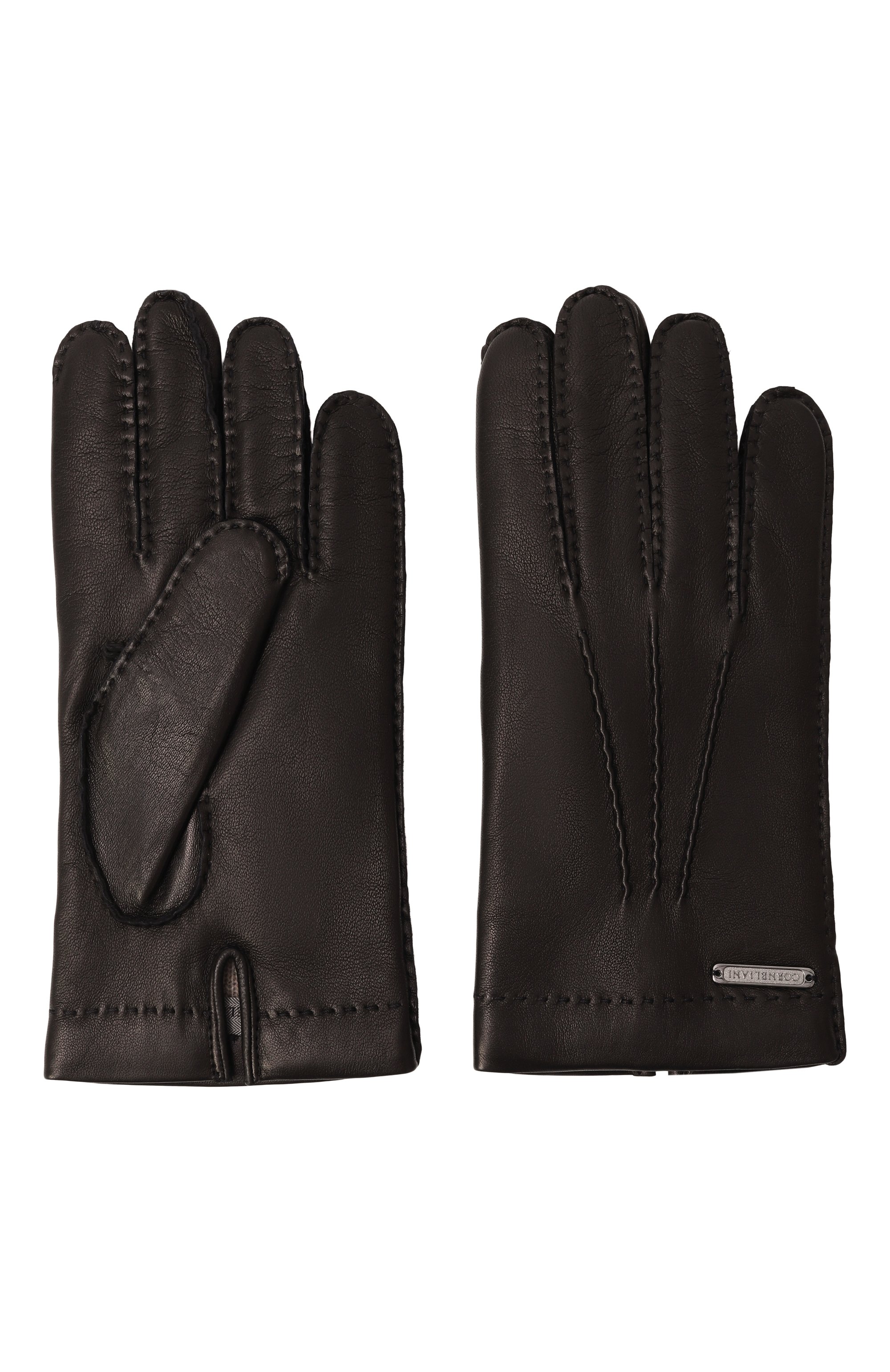 Кожаные перчатки CORNELIANI, арт. 26Q305-2620582, фото 3