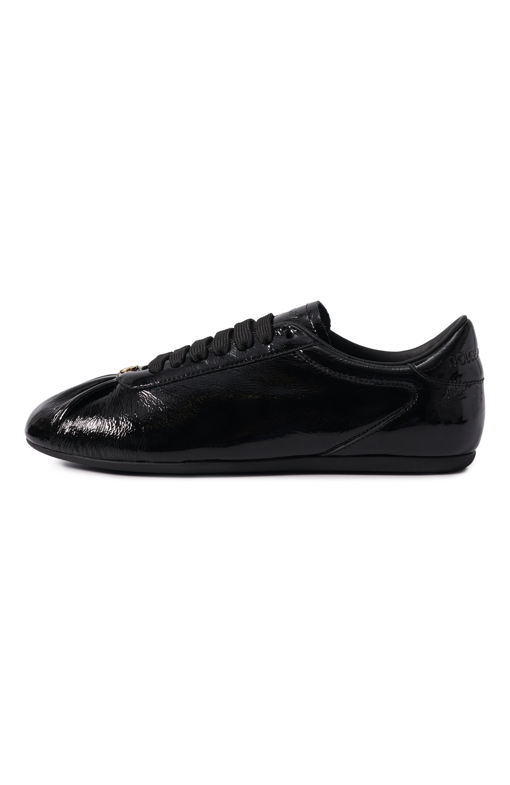 Кожаные кроссовки ballet DOLCE & GABBANA, арт. CK2485/A9U97_001, фото 4