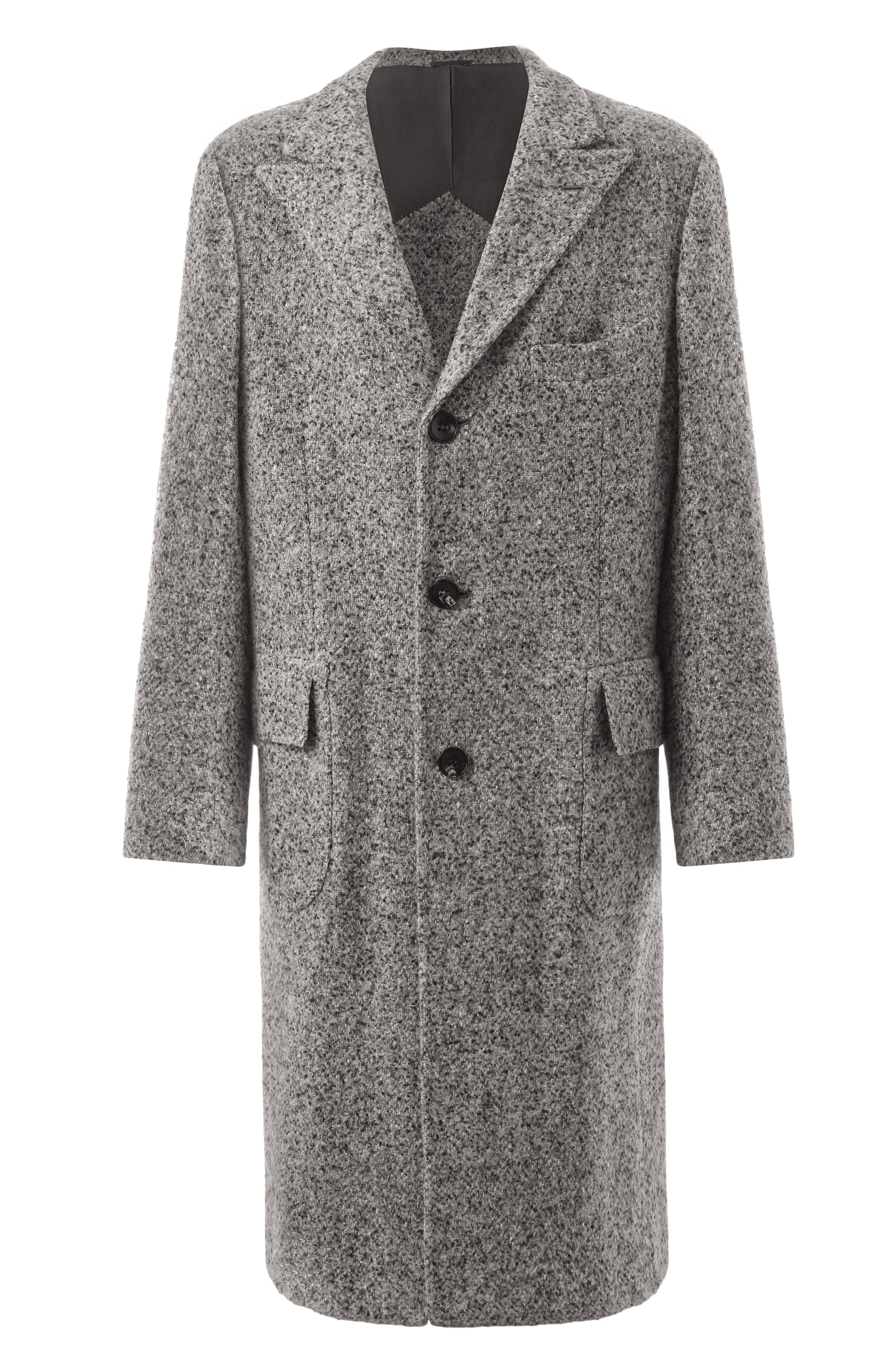 Пальто из шерсти и кашемира KITON, арт. US201LK0148E02, фото 1