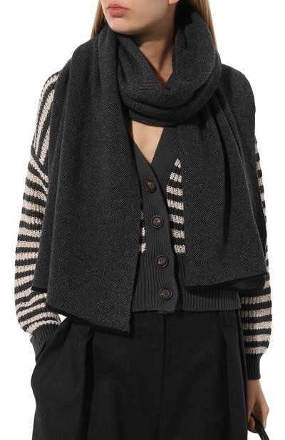 Шарф из шерсти и кашемира INVERNI, арт. 5481SM, фото 3