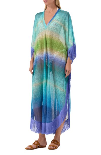 Туника MISSONI голубого цвета по цене 141500 руб., арт. MC25WQ02/BR013X, фото 3 Туника MISSONI, арт. MC25WQ02/BR013X, фото 3