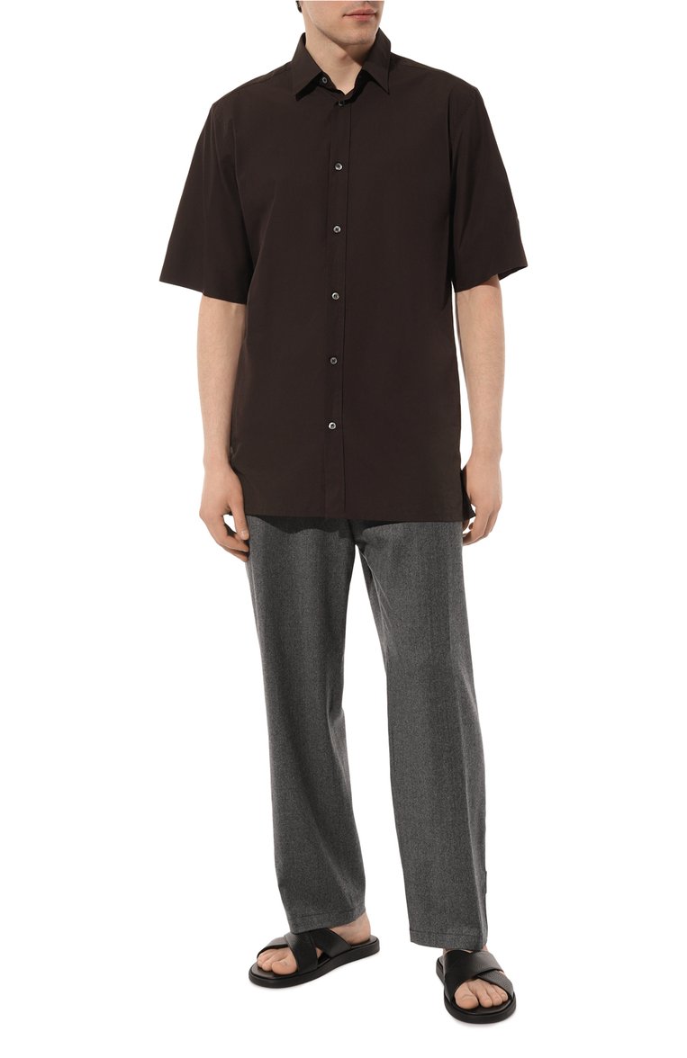 Кожаные шлепанцы DOUCAL'S, арт. DU2859MYK0UF235NN00, фото 1