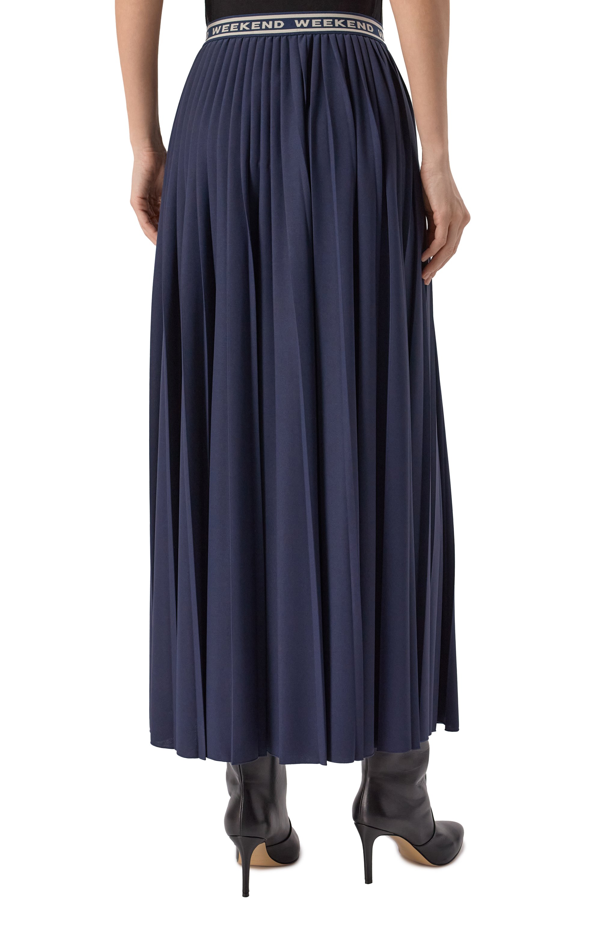 Плиссированная юбка WEEKEND MAX MARA, арт. BLEU, фото 4