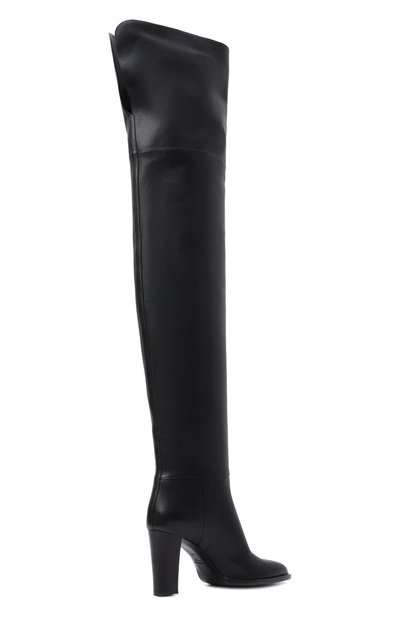 Кожаные ботфорты julia 85 SAINT LAURENT, арт. 840702/AAFBC, фото 5