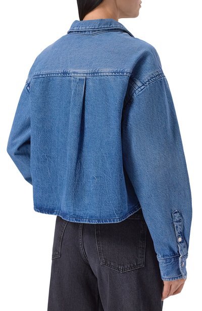 Джинсовая рубашка ALEXANDER WANG, арт. 4DC1261976, фото 4