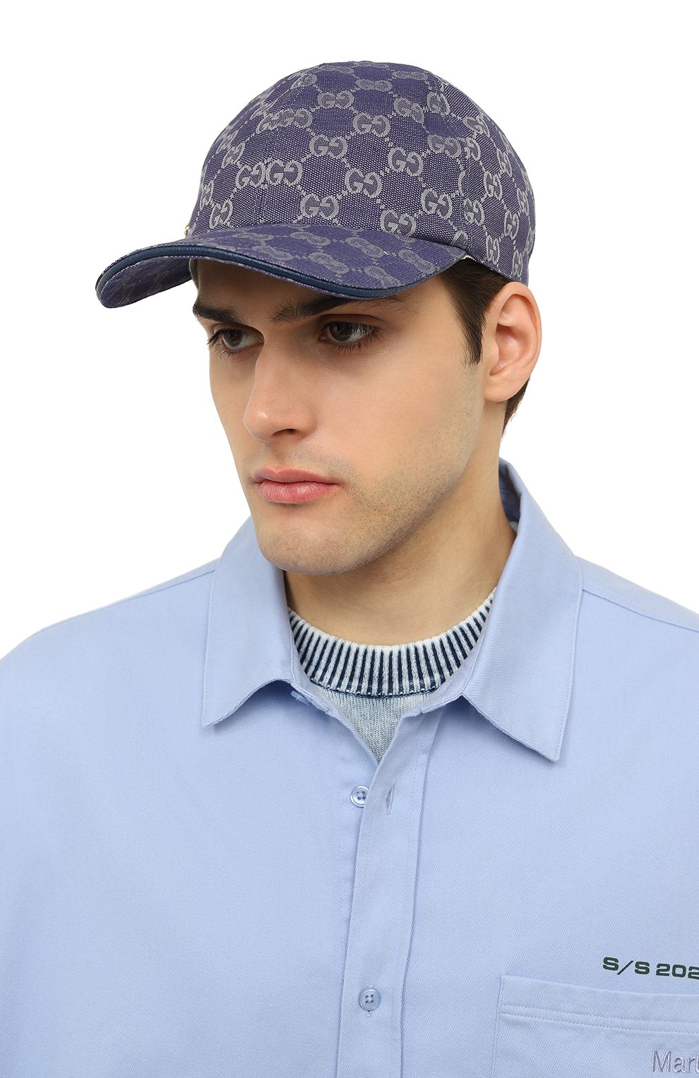 Джинсовая бейсболка GUCCI, арт. 748475/4HG62, фото 2