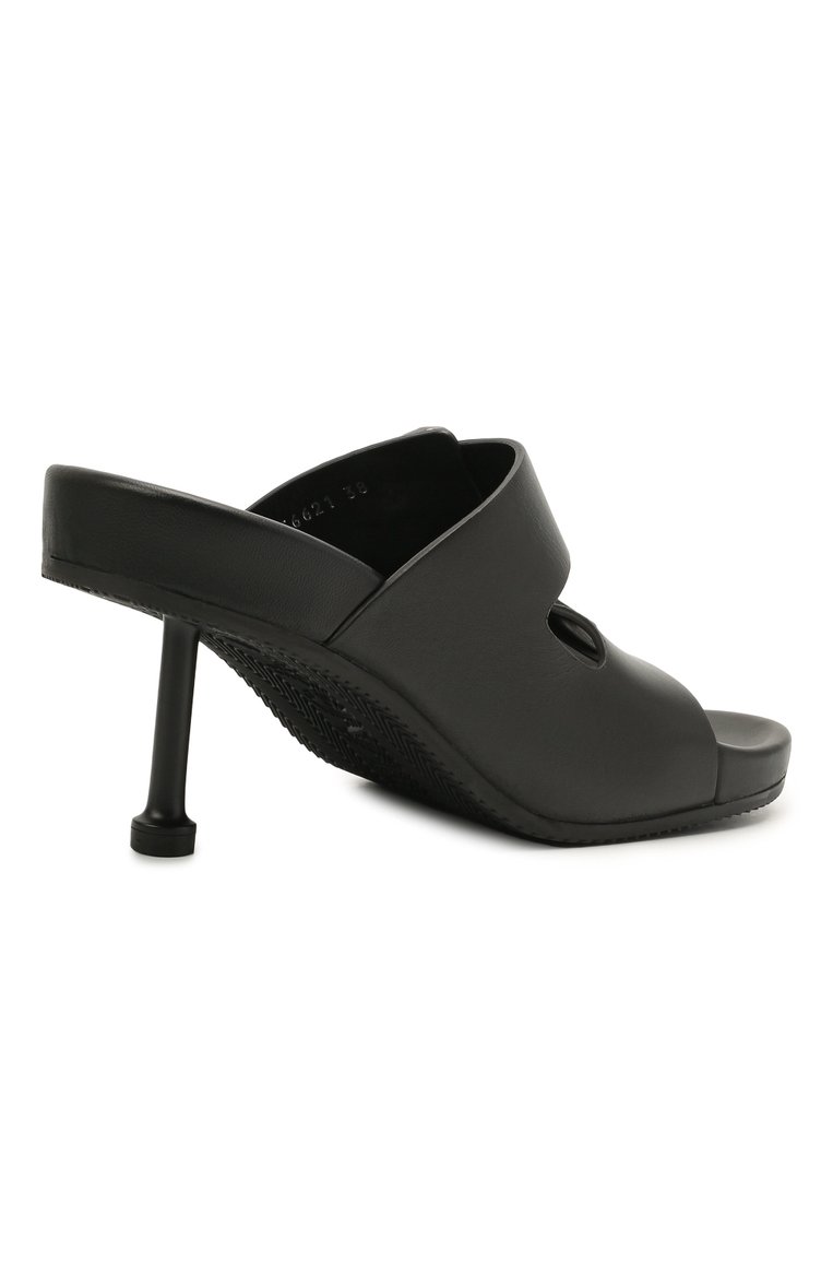 Кожаные мюли mallorca BALENCIAGA, арт. 656621/WA2M6, фото 1