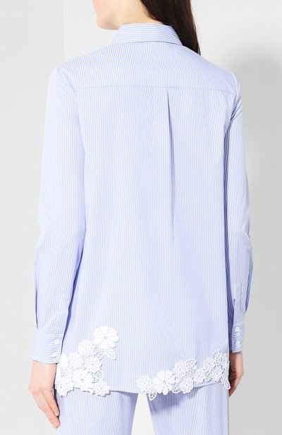 Хлопковая рубашка ERMANNO ERMANNO SCERVINO, арт. 44 T CM31 PRI, фото 4