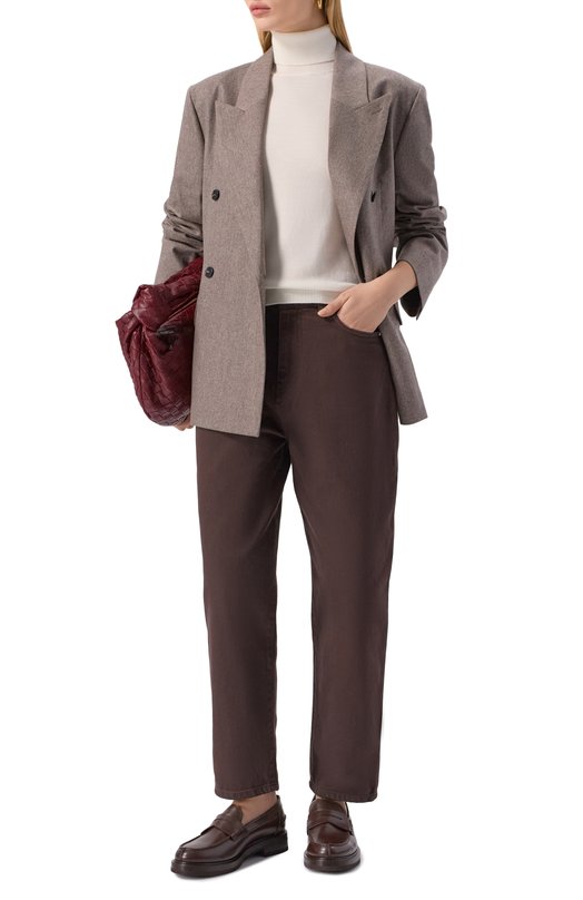 Джинсы Kiton DJ56110 Коричневый  DJ56110 Фото 2