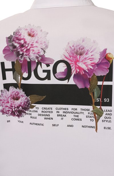 Хлопковая рубашка HUGO, арт. 50459072, фото 5